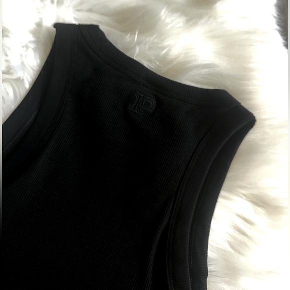 NWT 🖤 VS PINK High Neck Ribbed Tank - Picture 5 of 7